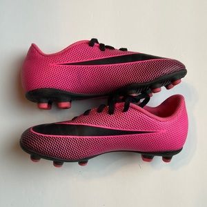Nike Hot Pink Girls Sports Cleets